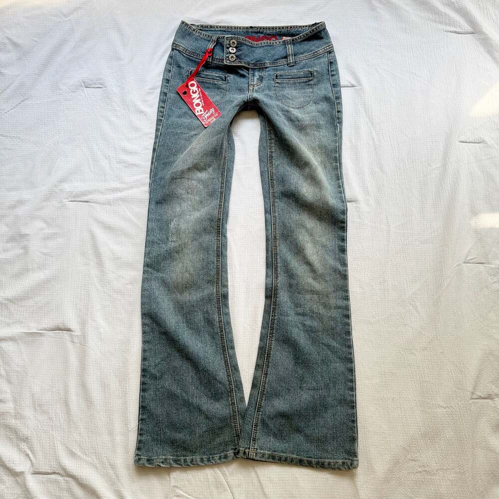 Y2K Bongo Feisty Low Rise Flare Jeans